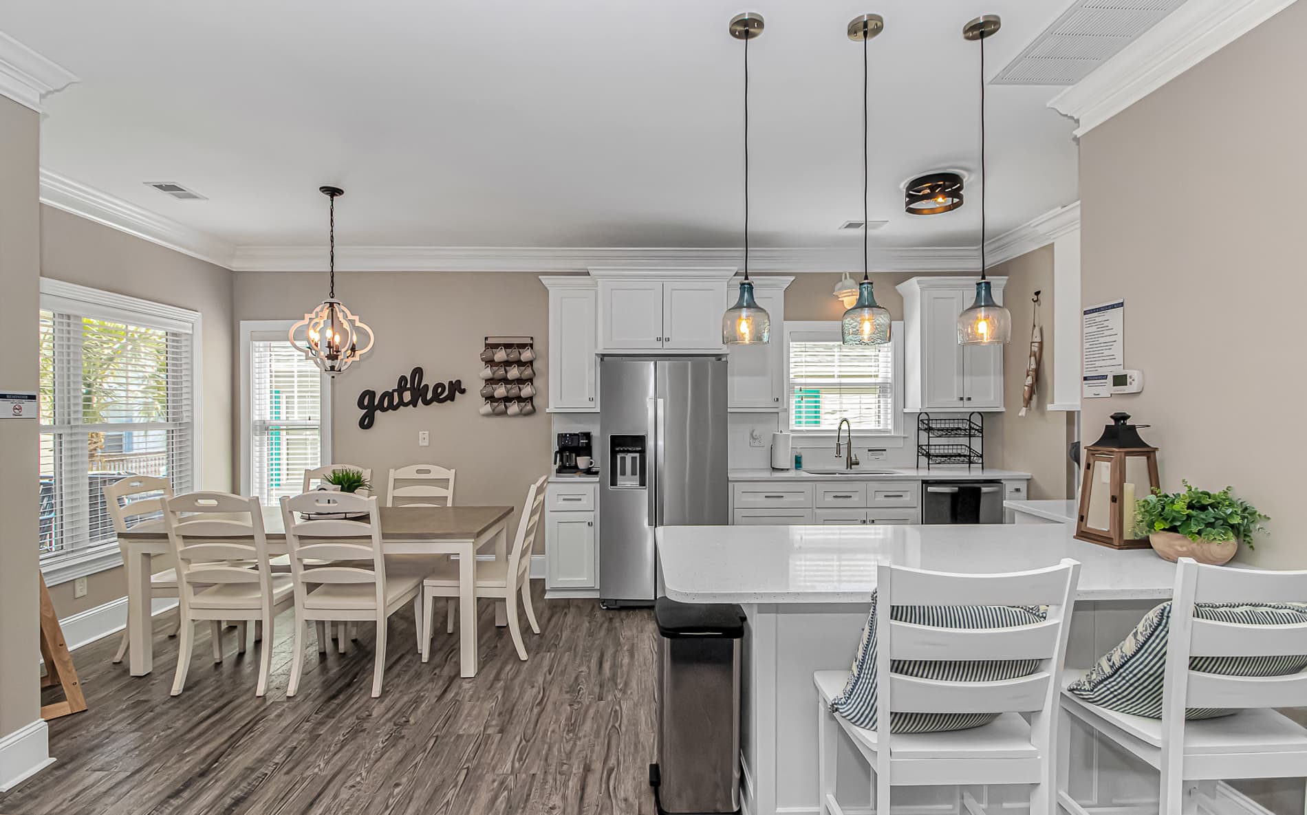 Kitchen and Dining Area
