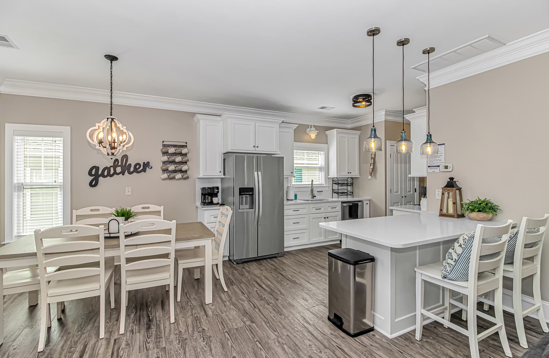 Kitchen and Dining Area